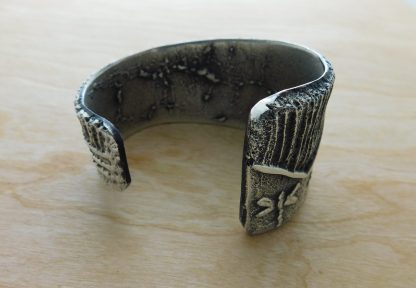 Rear view of Stewart Billie Navajo Bracelet