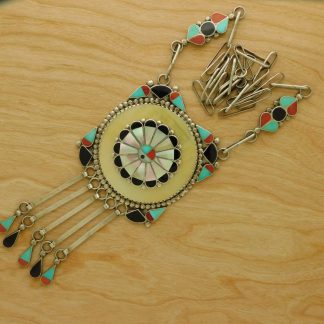 Leagus & Caroline Ahiyite Zuni Necklace