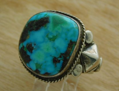 RDY Navajo Blue Diamond Turquoise Ring