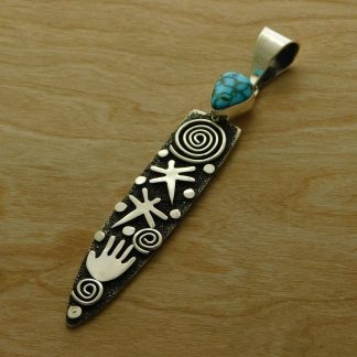 Alex Sanchez Navajo Dragonfly Pendant