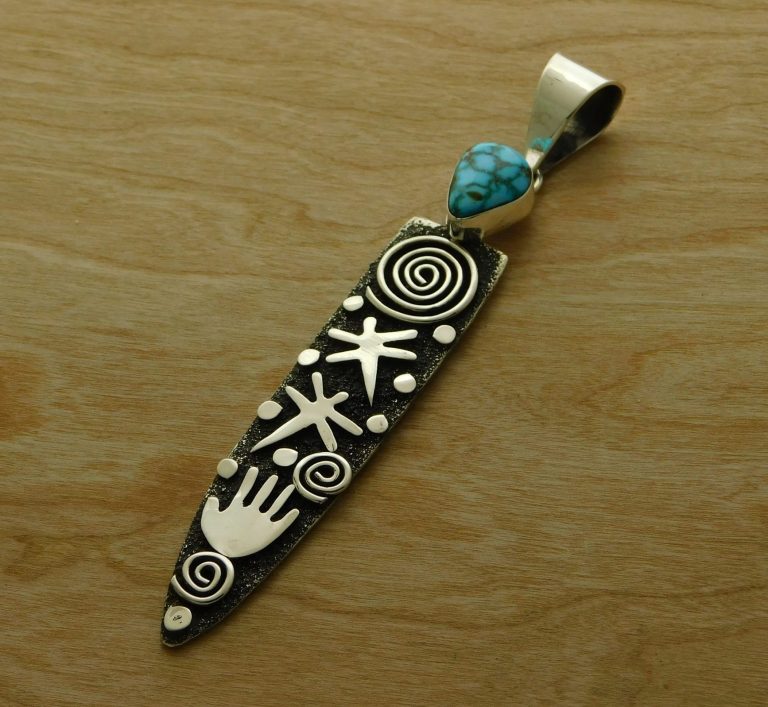 TUCSON INDIAN JEWELRY | ALEX SANCHEZ Navajo Pendant