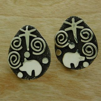 Alex Sanchez Petroglyph Earrings