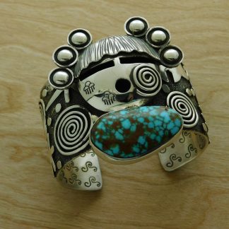 Alex Sanchez Navajo Kachina Bracelet