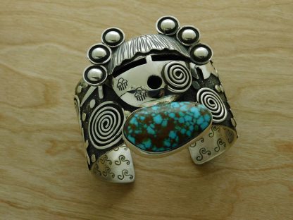 Alex Sanchez Navajo Kachina Bracelet