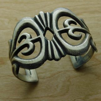 E.S. Mitchell Sandcast Silver Cuff
