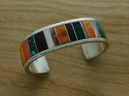 ED CHISCHILLY Navajo Inlay Bracelet