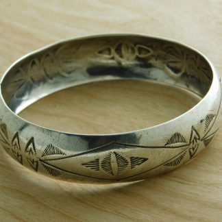 Wilbur Tracy Navajo Bangle Bracelet