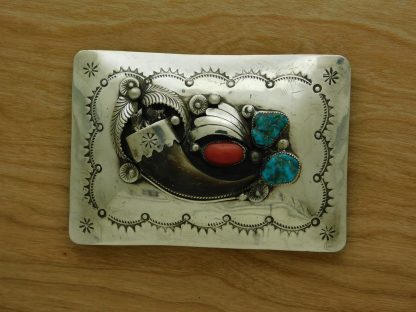 James W. Toadlena Navajo Buckle