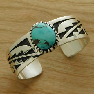 Timmy Yazzie Navajo Turquoise Bracelet