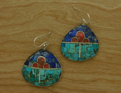 Mary Coriz & John Aguilar Santo Domingo Rain Cloud Earrings