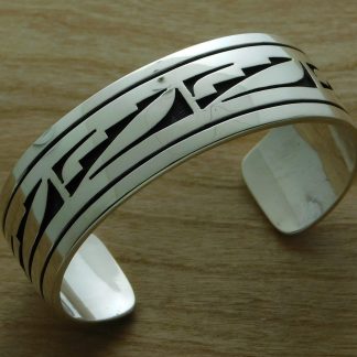 Timmy Yazzie Navajo Sterling Bracelet