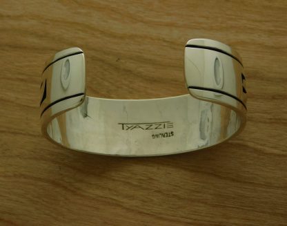 Rear Timmy Yazzie Navajo Sterling Bracelet