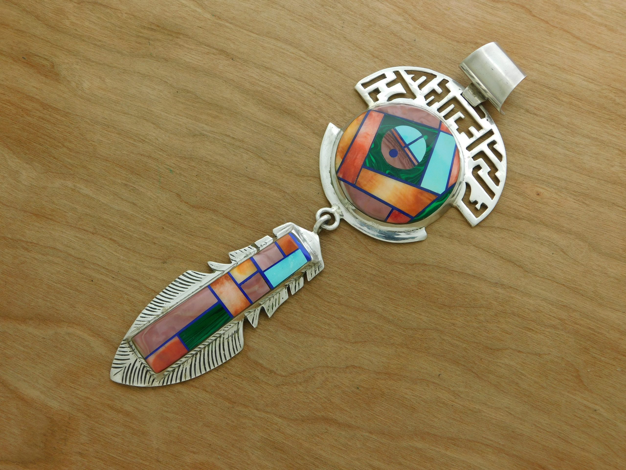 Frank Yellowhorse Navajo Pendant
