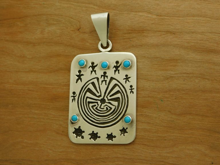 TUCSON INDIAN JEWELRY | JAMES FENDENHEIM T.O. Men Pendant