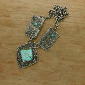 Tufa Cast Corn Necklace