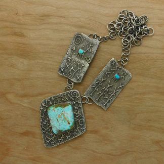 Tufa Cast Corn Necklace