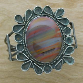 Fred Harvey Petrified Wood Cuff