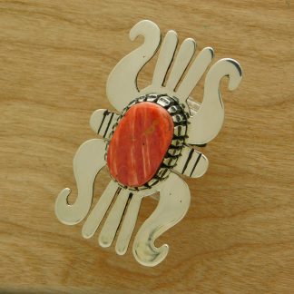 Timmy Yazzie Spiny Oyster Ring