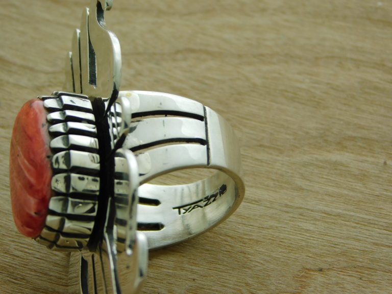 TUCSON INDIAN JEWELRY | TIMMY YAZZIE Navajo Ring 7-1/4