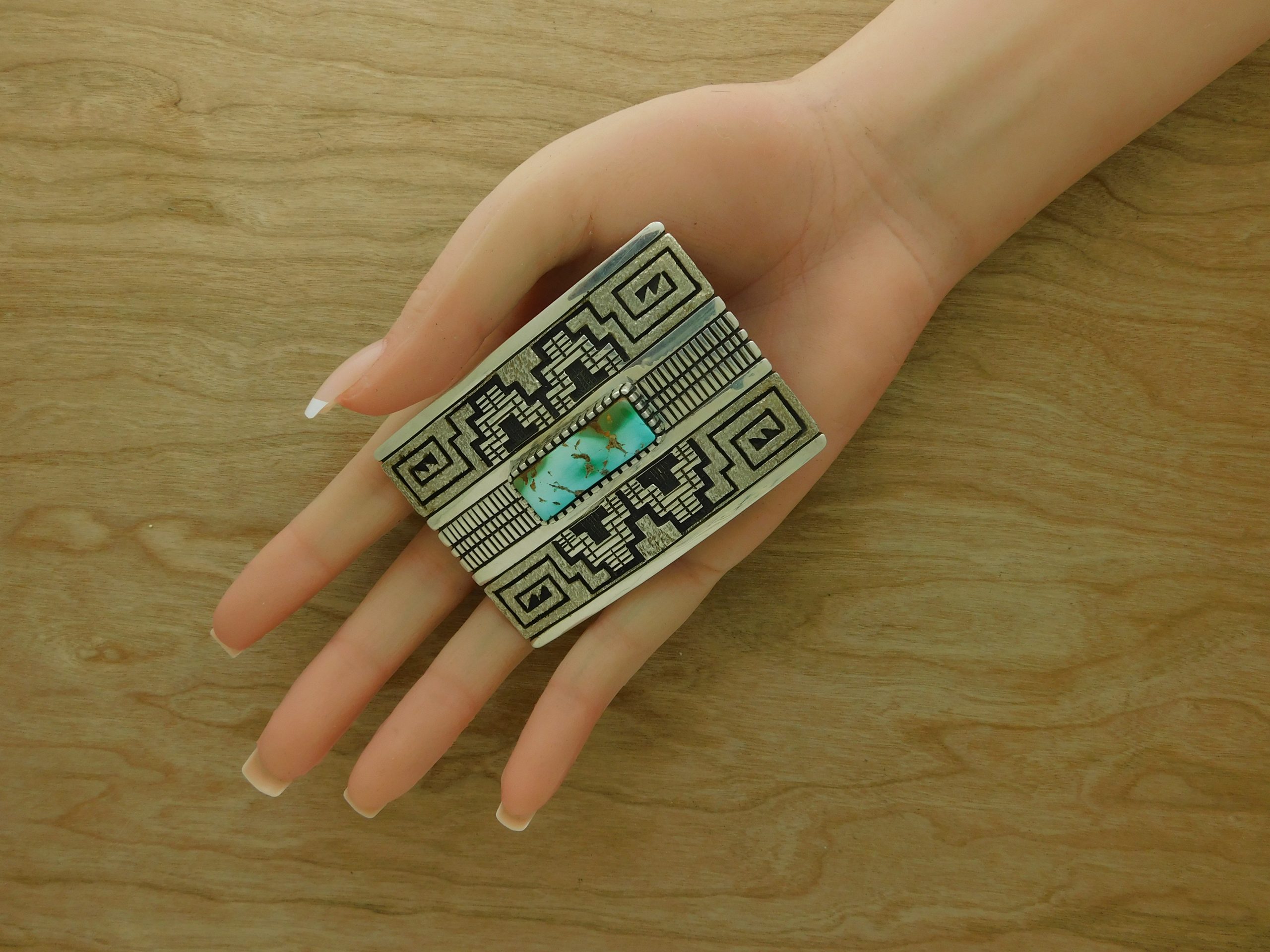 Toney Mitchell Navajo Buckle