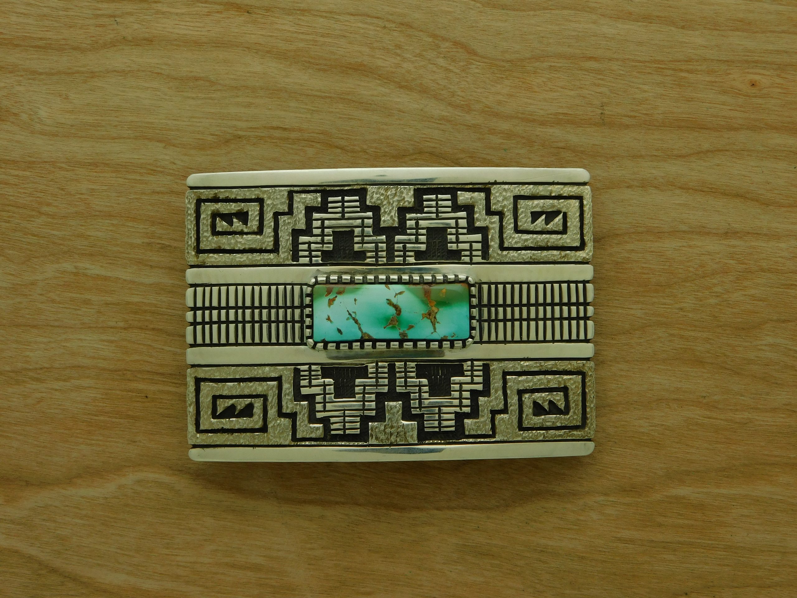 Toney Mitchell Navajo Buckle