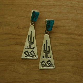 Quinton Antone T.O. Triangle Earrings