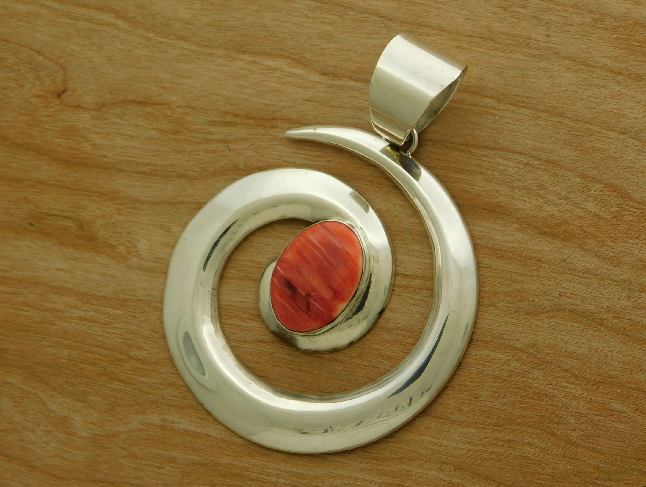Mildred Parkhurst Navajo Swirl Pendant