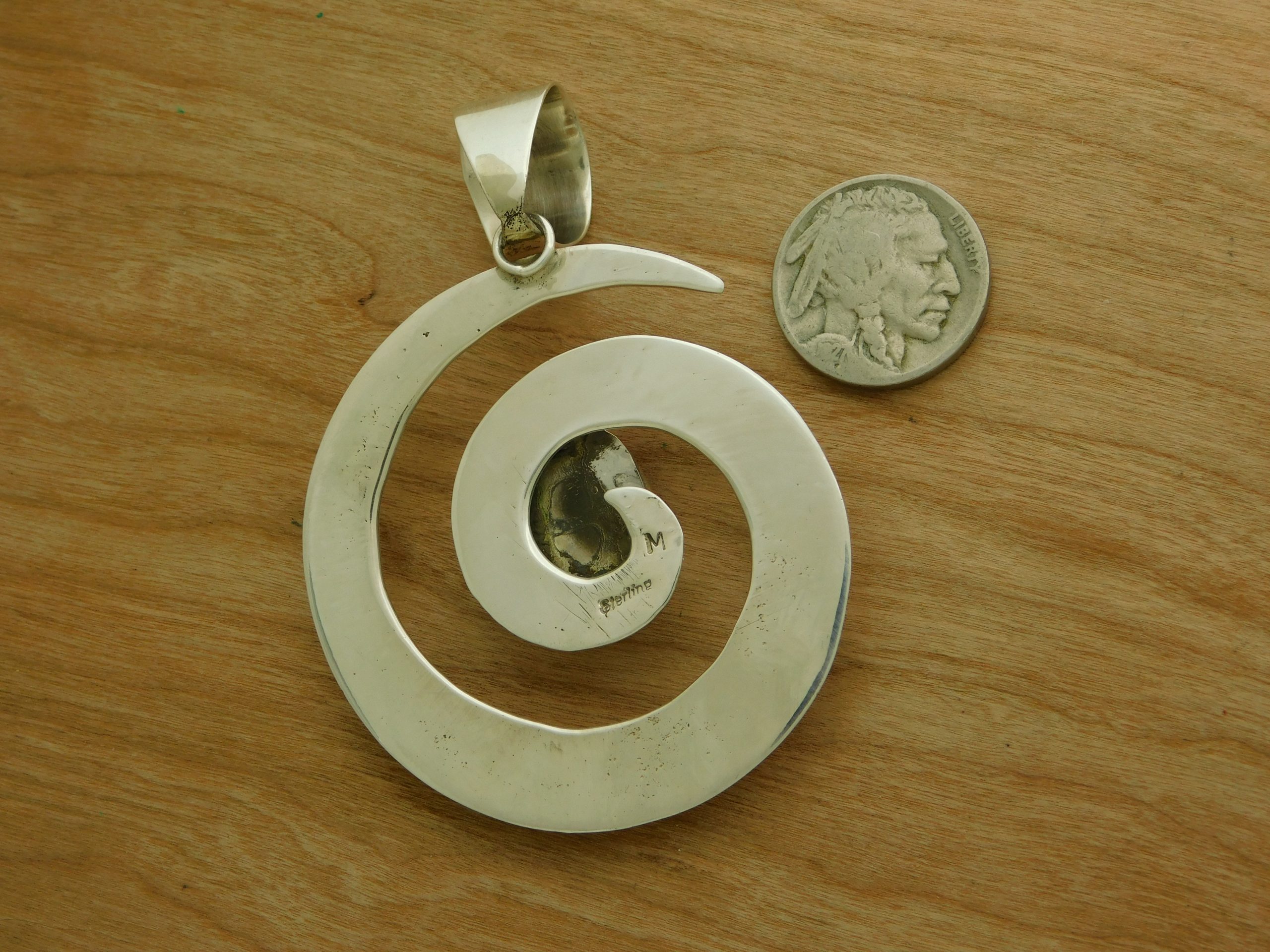 Verso Mildred Parkhurst Navajo Pendant