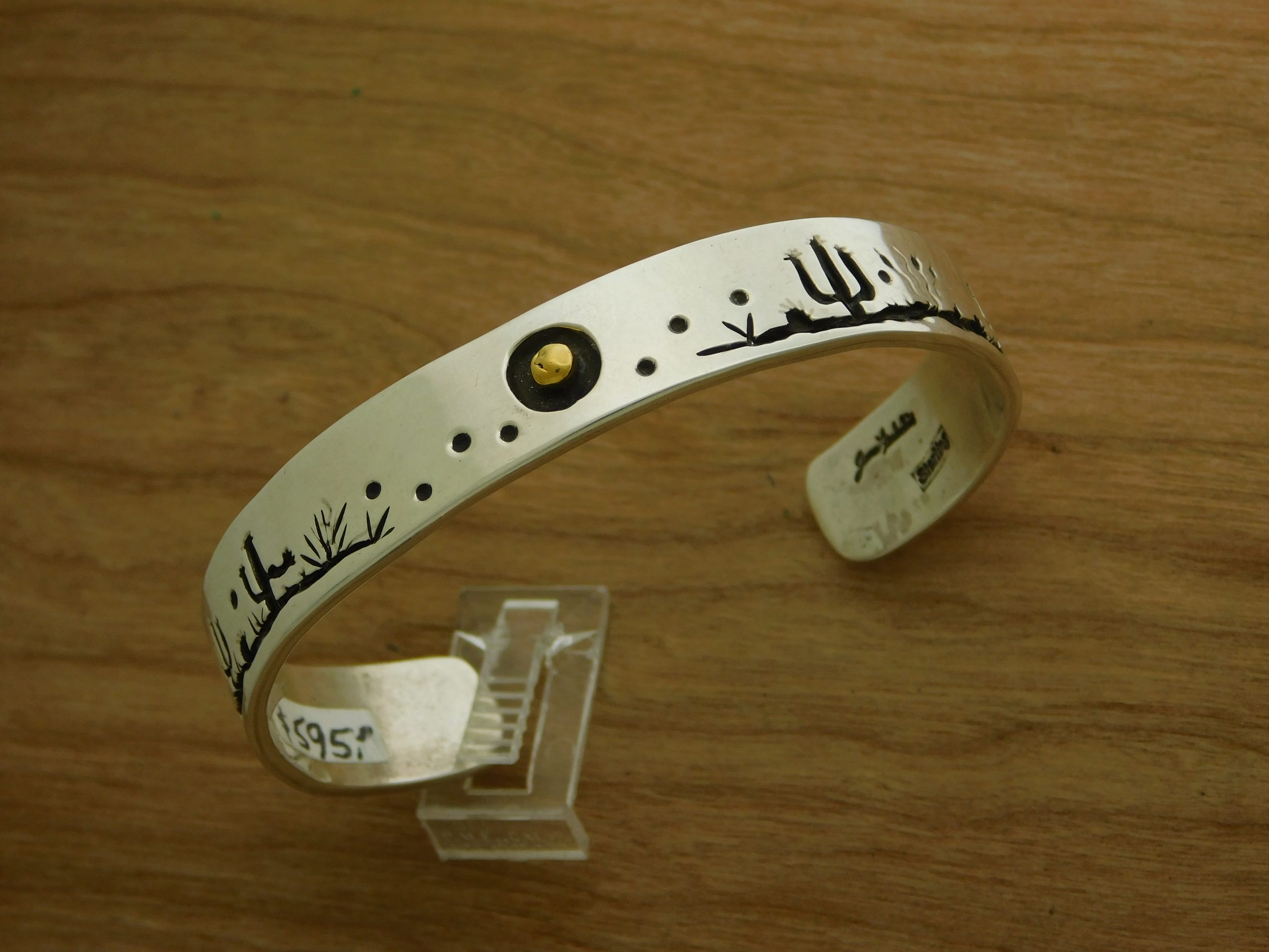 James Fendenheim T.O. Sterling/Gold Cuff