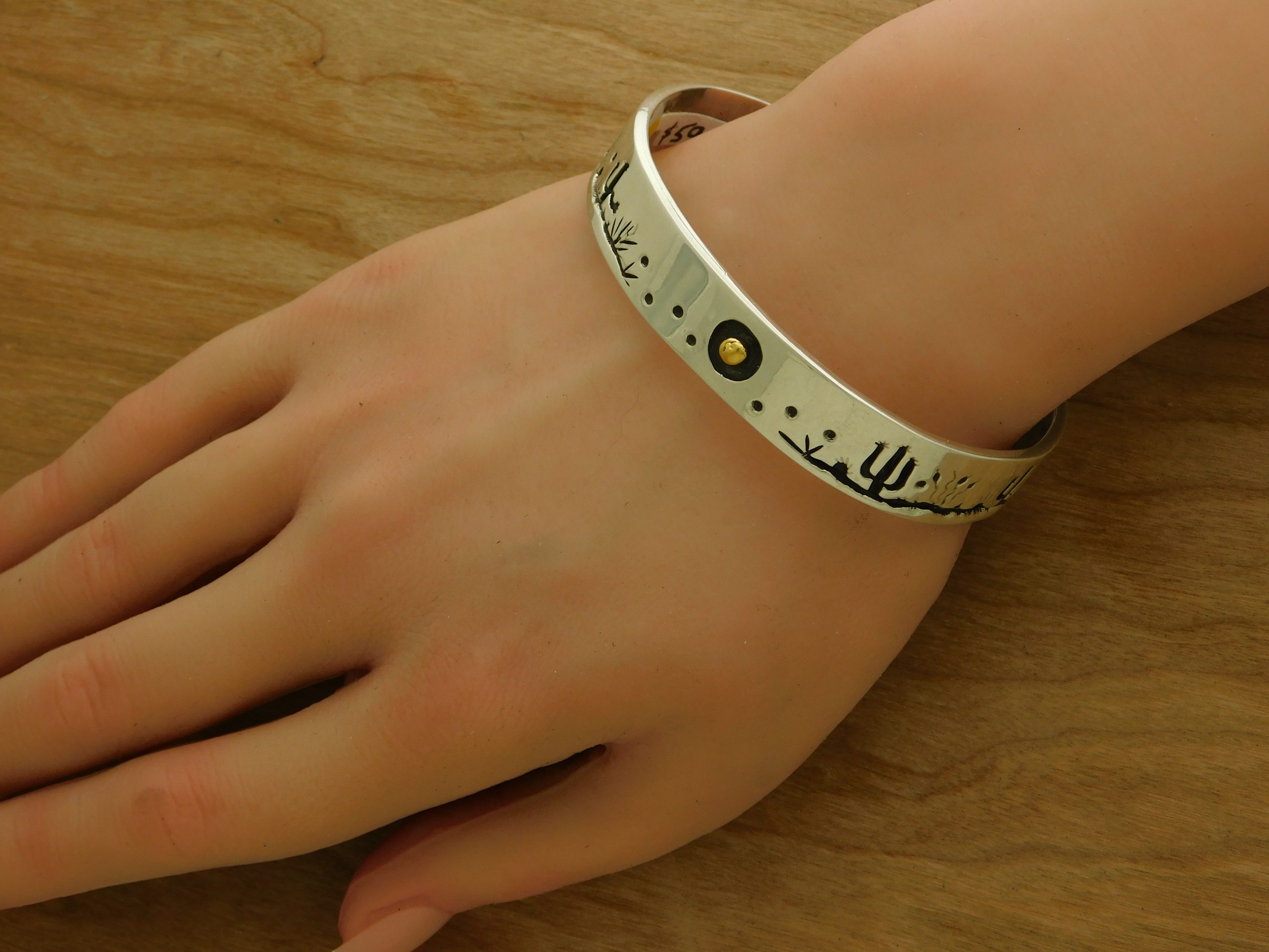 James Fendenheim T.O. Sterling/Gold Cuff