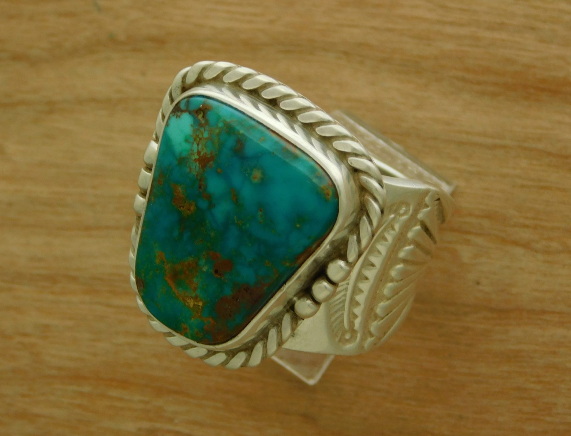 Tony Garcia Navajo Kingman Ring