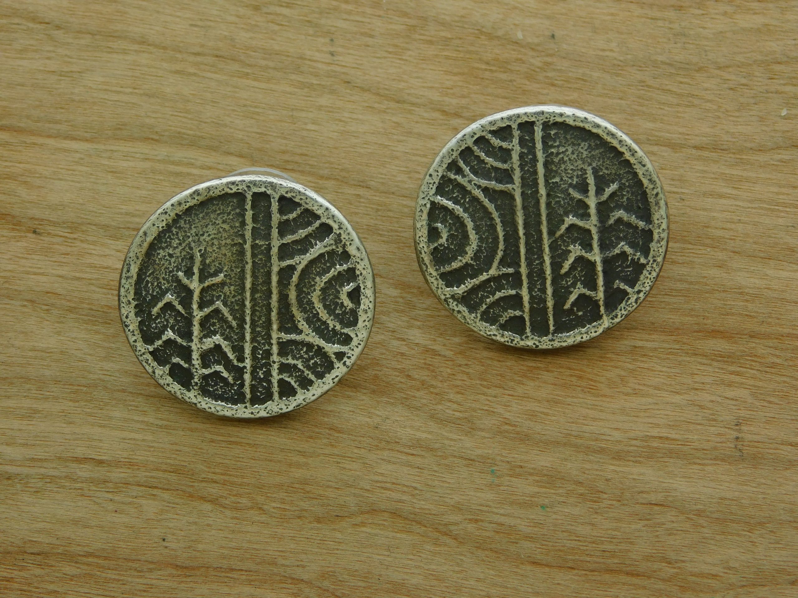 Joel Pajarito Kewa Corn/Rainbow Earrings