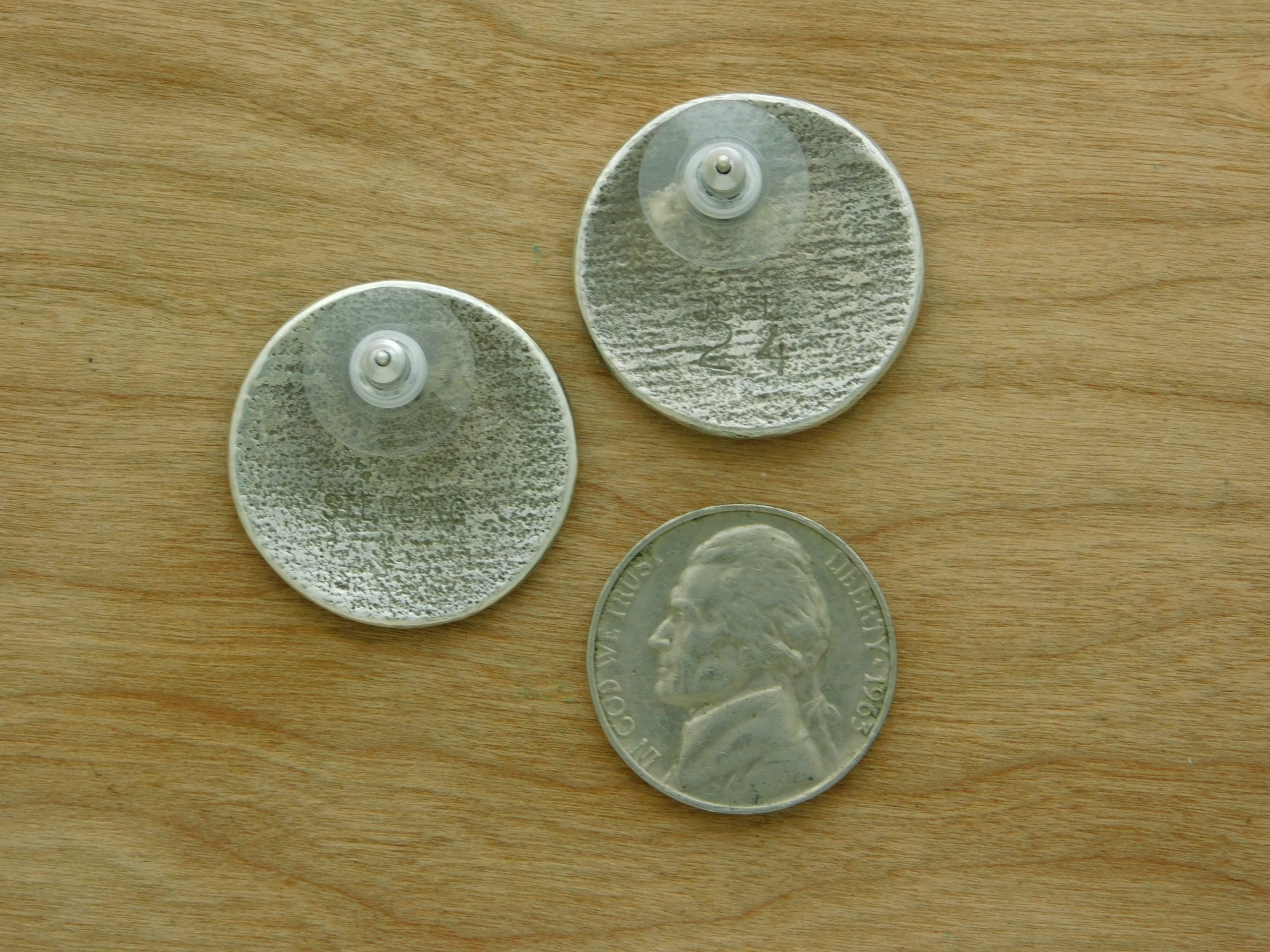 Rear Joel Pajarito Kewa Corn/Rainbow Earrings