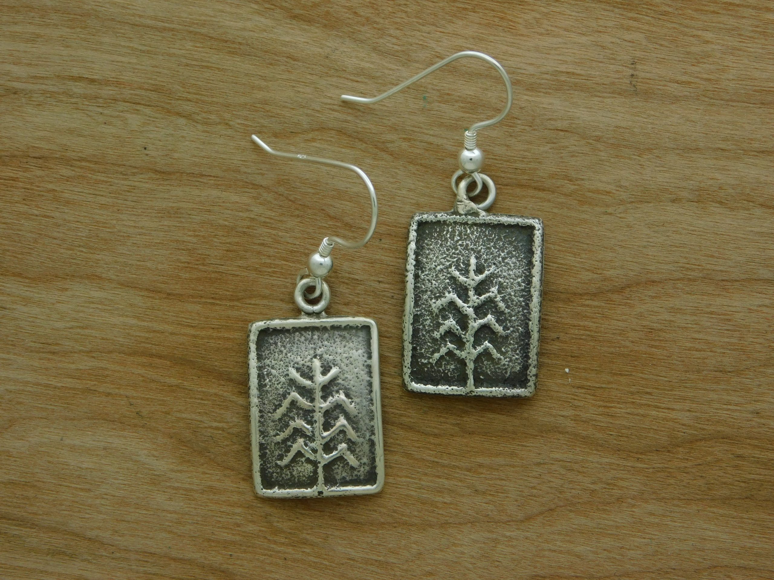 Cordell Pajarito Kewa Corn Dangle Earrings