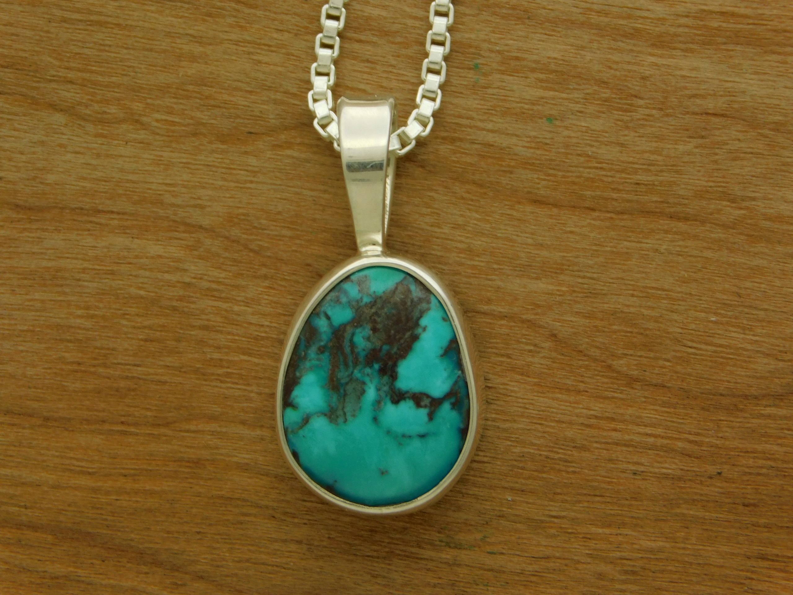 Bisbee Turquoise Fusion Pendant