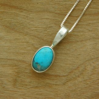 Bisbee Turquoise Pendant