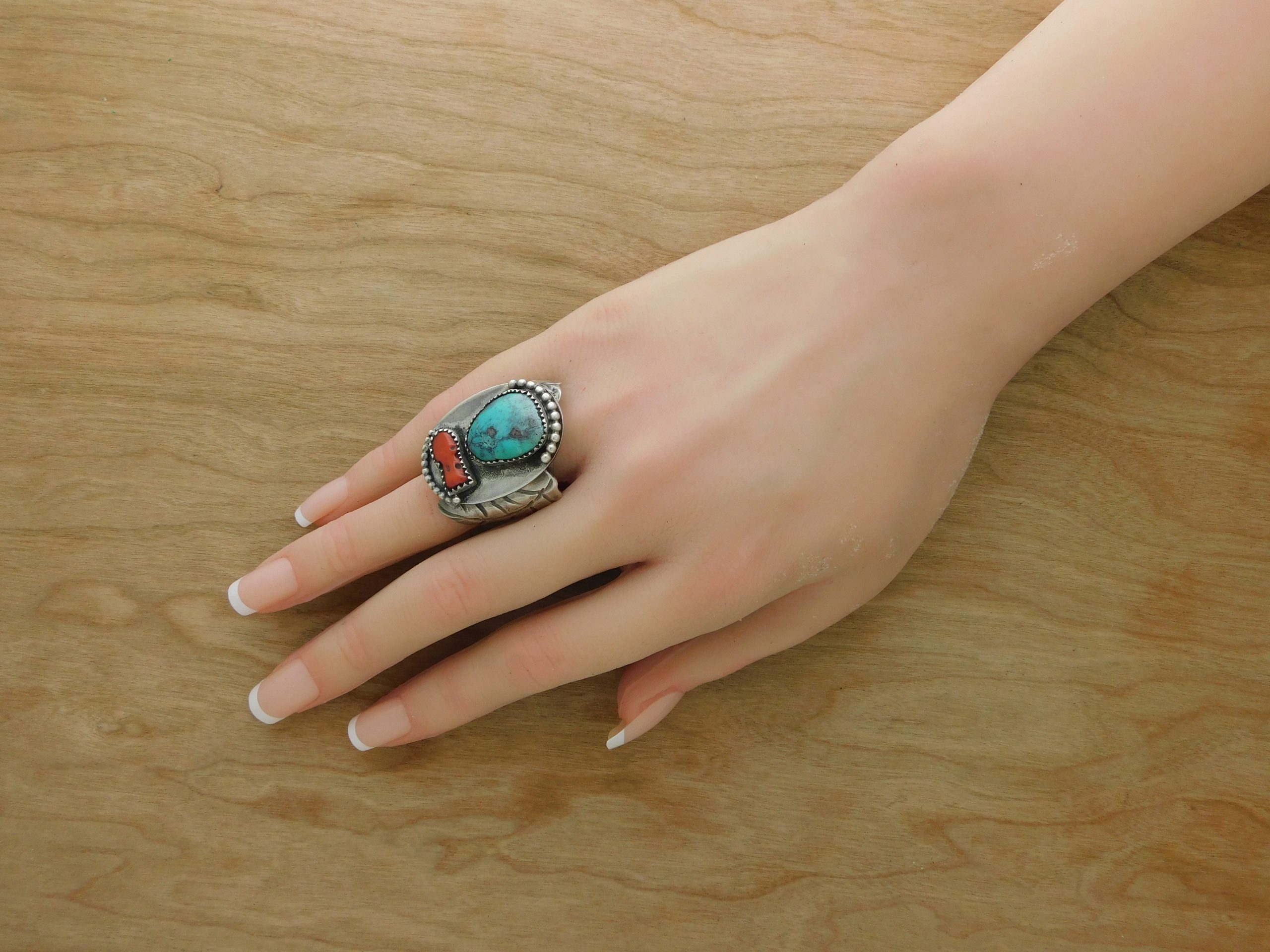 Smoky Bisbee Turquoise Ring