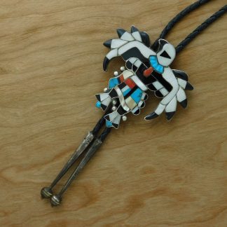 Mary Ann & Charles Poncho Zuni Bolo Tie