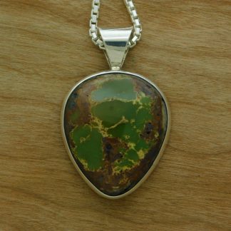 Royston Turquoise Teardrop Pendant