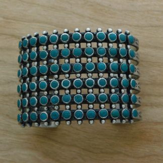 Zuni Snake Eye Bracelet