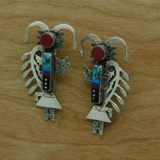 Michael Little Elk Lakota Earrings