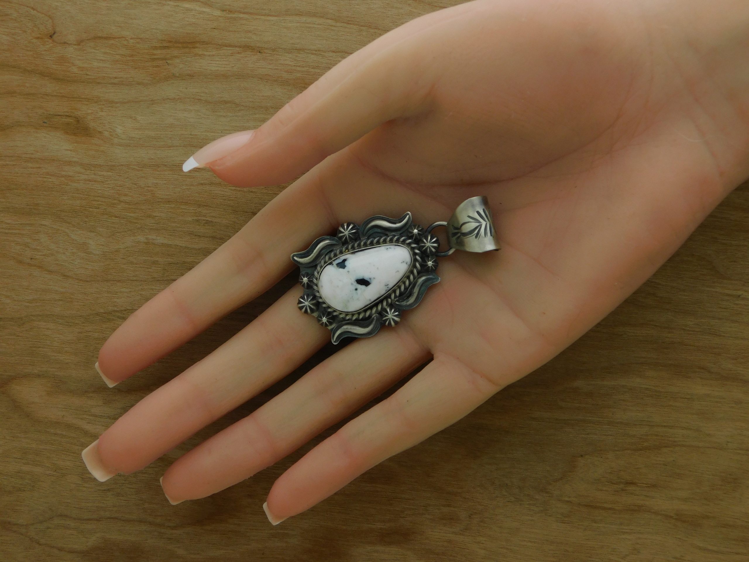 Ray Delgarito Navajo White Buffalo