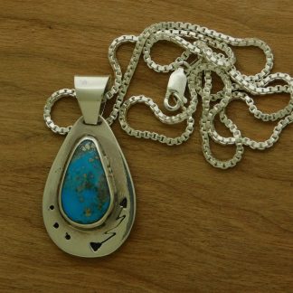 Adam Ramirez Campitos Turquoise Pendant