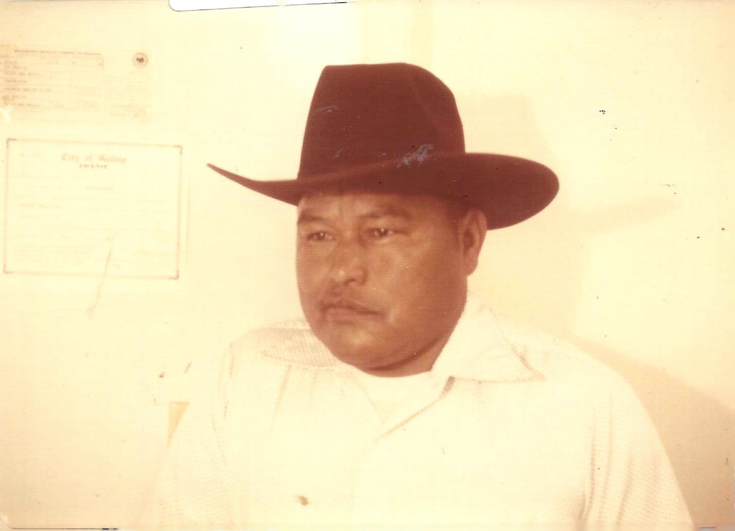 Benson Sam Navajo Silversmith