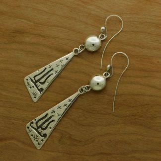 James Fendenheim Desert Night Earrings