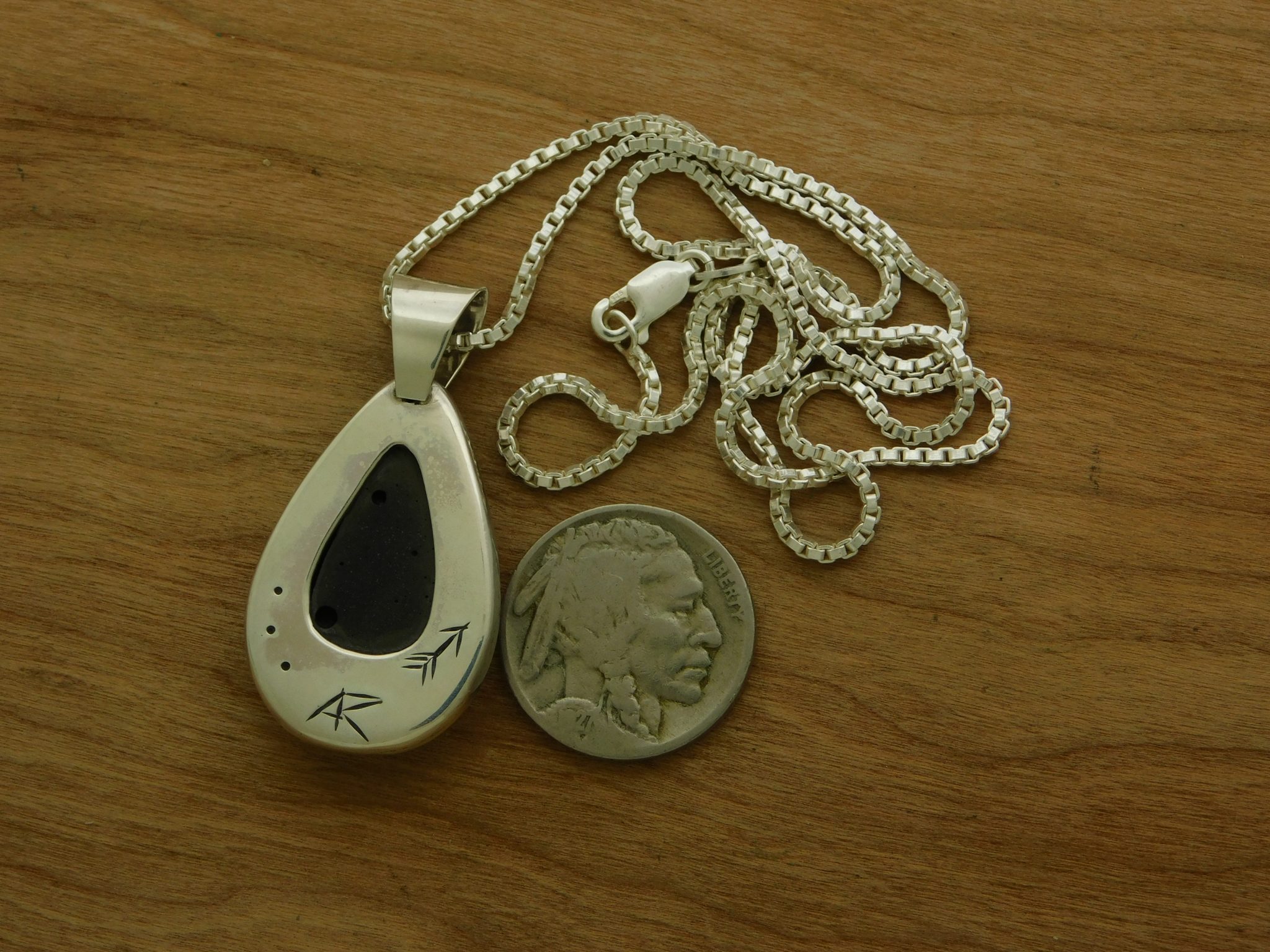 TUCSON INDIAN JEWELRY | ADAM RAMIREZ Ute Campitos Pendant