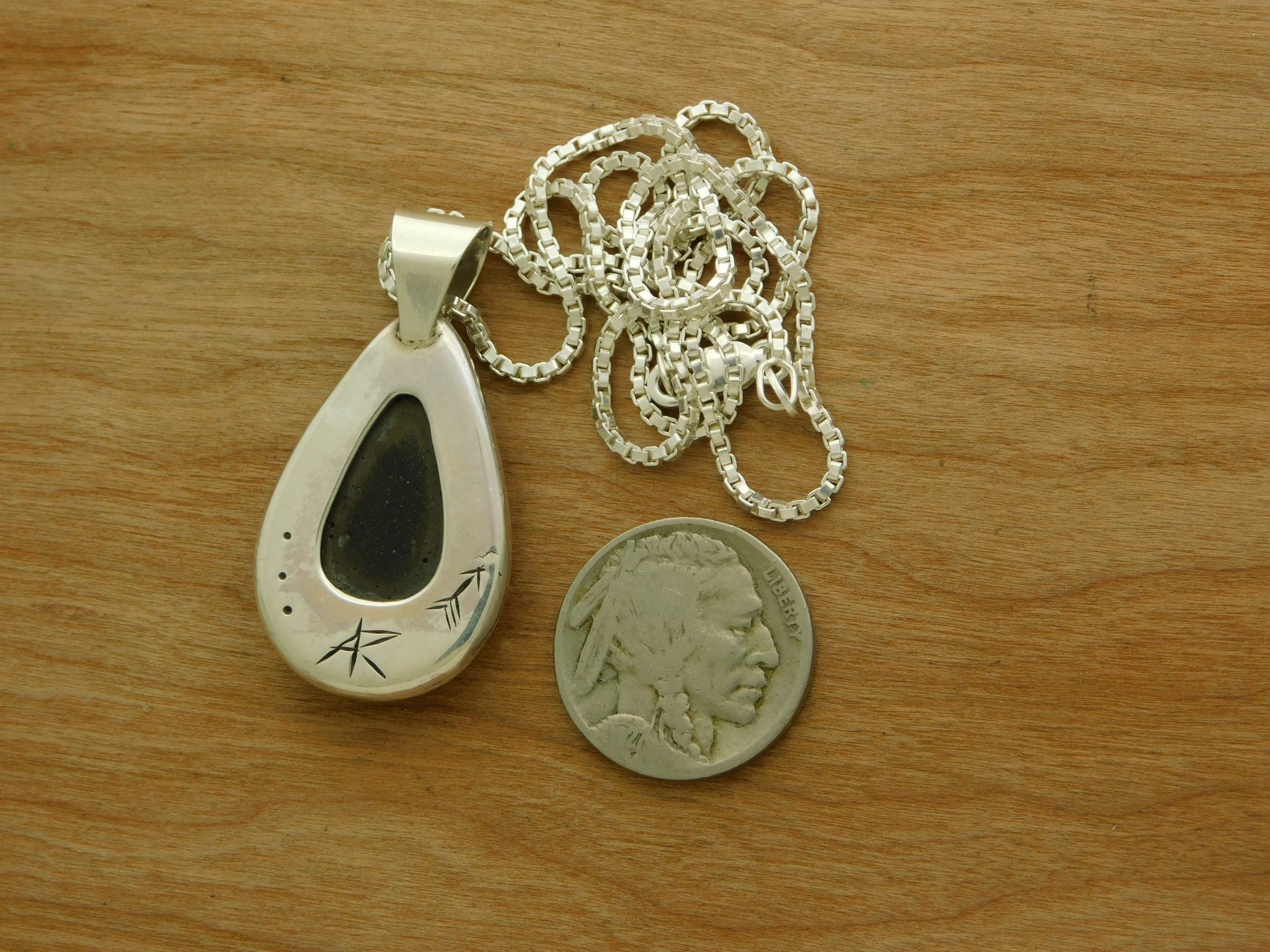 TUCSON INDIAN JEWELRY | ADAM RAMIREZ Ute Cananea Pendant