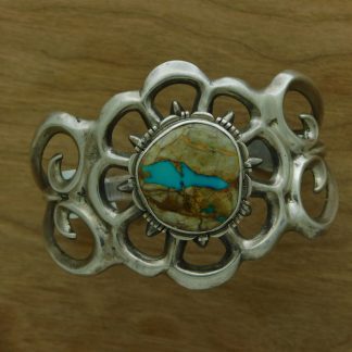 Francis L. Begay Navajo Sandcast Cuff