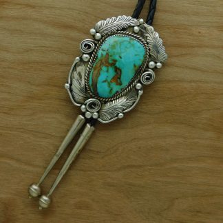 Gilbert Adakai Navajo Royston Turquoise Bolo