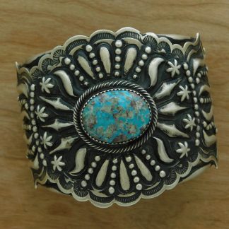 Leander Tahe Navajo Cuff